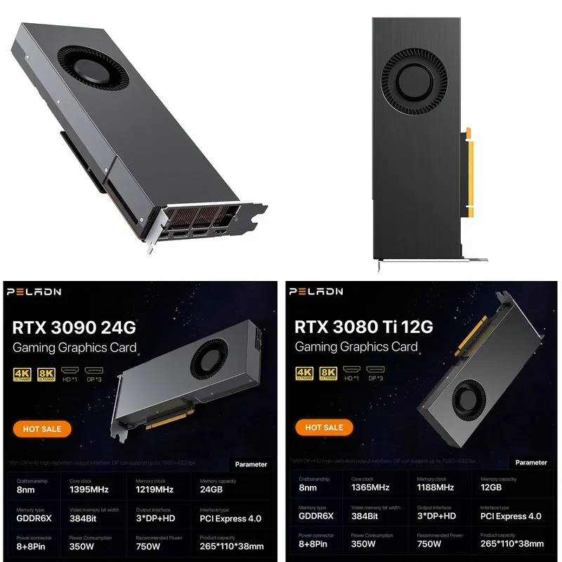 Hot Sale Low Price AI Server G - огляд і ціна Rtx 3090 24Gb Graphics Card